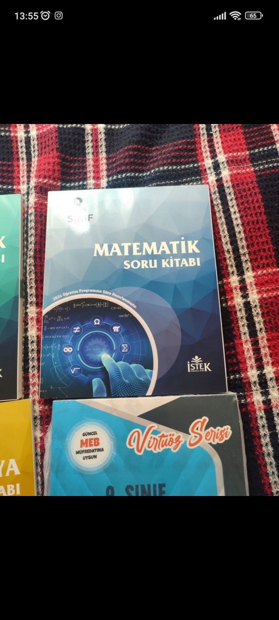 9. Sınıf Matematik, Fizik, Kimya Soru Kitapları - Görsel 5