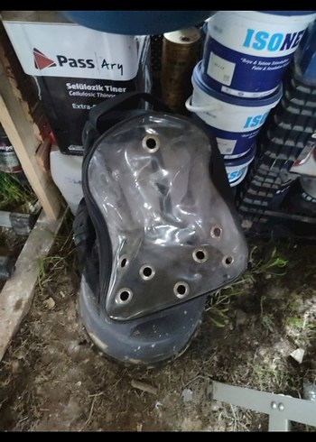 Gri Kauçuk Kemerli Biker Taşıma Kabı - Görsel 2