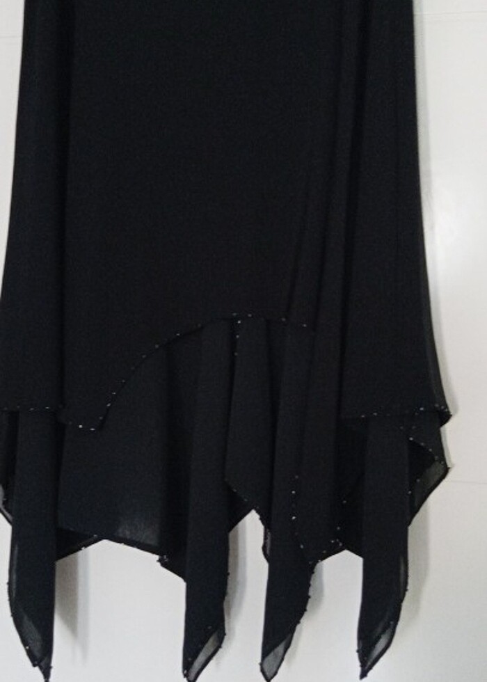 Etekleri pullu çok şık etek - Görsel 2