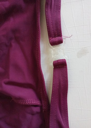 xl Beden bordo Renk Bordo bikini üstü