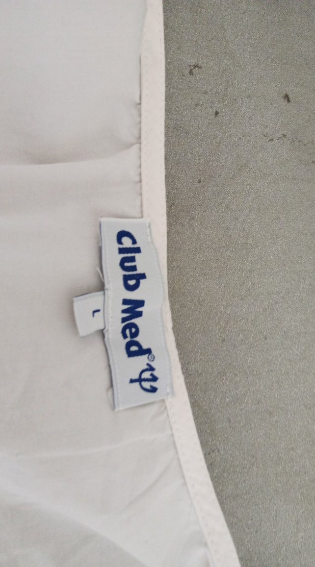 Düğmeli Beyaz Pamuklu Kadın Yelek - Görsel 3