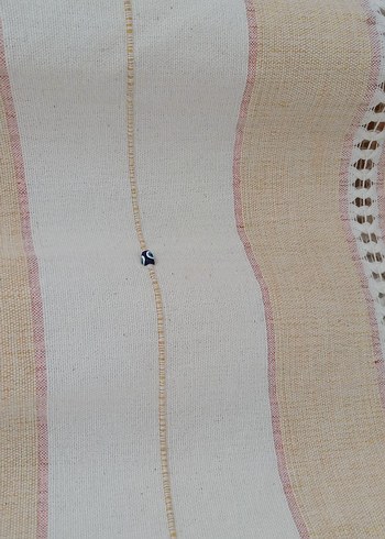 Bohem Nakış krem renginde perde - Görsel 3