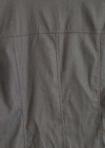 Kahverengi Uzun Kadın yelek - Görsel 5