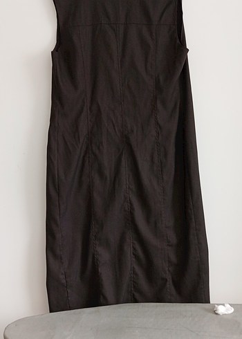 Kahverengi Uzun Kadın yelek - Görsel 4