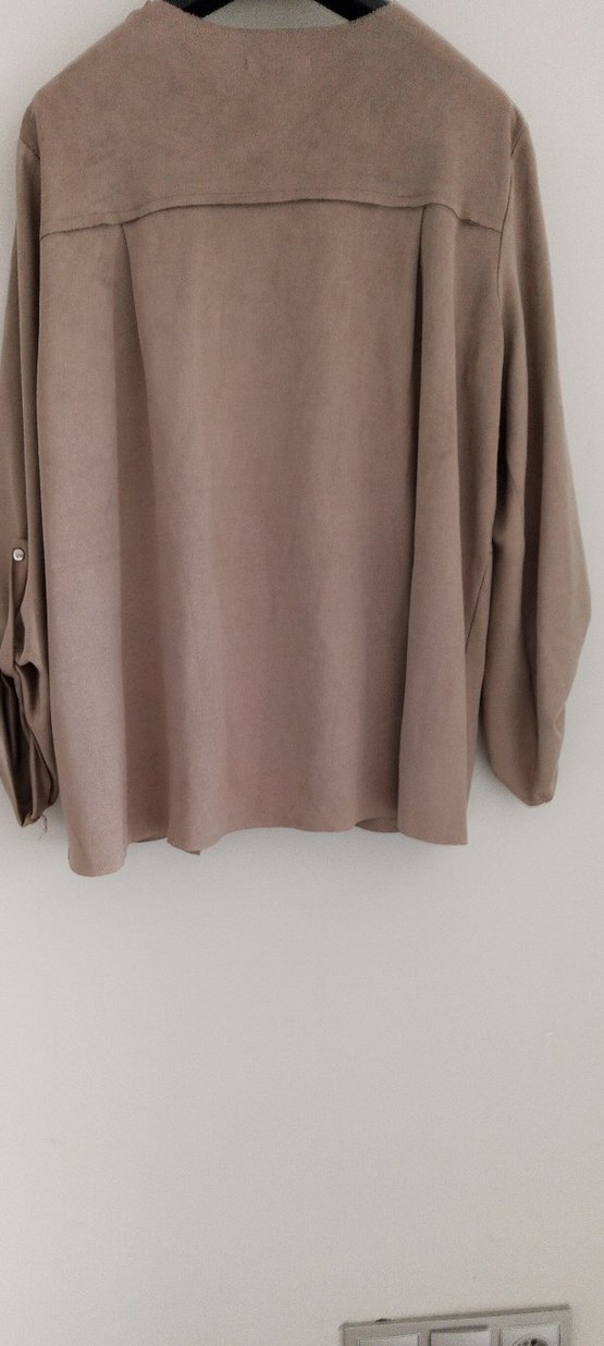 Bej veya pempe ceket - Görsel 5