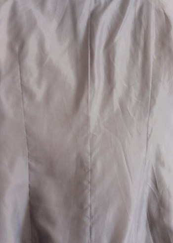 Gri Düğmeli manto - Görsel 7