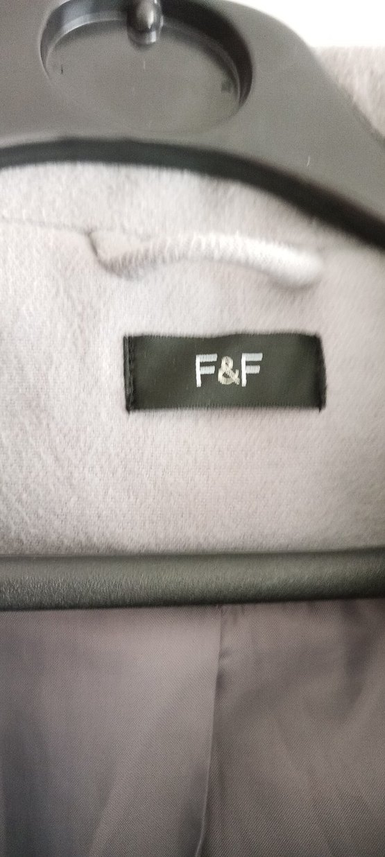 Gri Düğmeli manto - Görsel 3