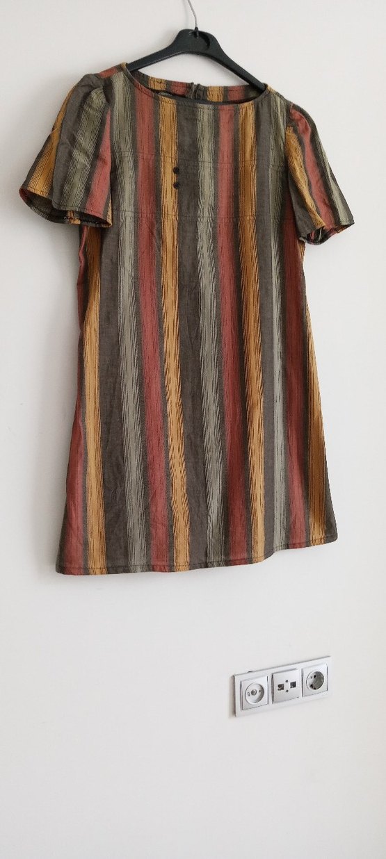 Renkli elbise - Görsel 2