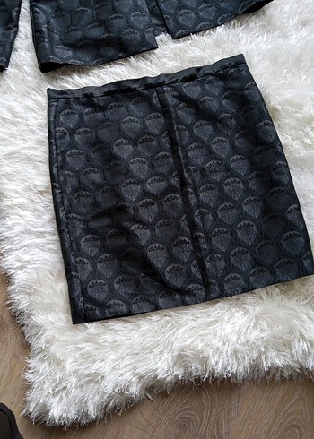 siyah satın kumaştan - Görsel 6