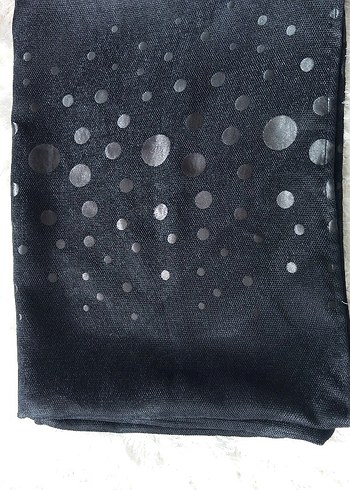 Siyah Puantiye desenli Perde - Görsel 7