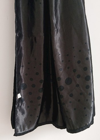 Siyah Puantiye desenli Perde - Görsel 3