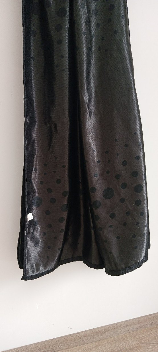 Siyah Puantiye desenli Perde - Görsel 3