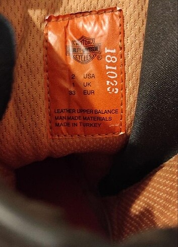  Harley davidson cocuk çizme 