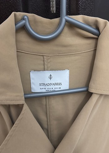 Bej Düğmeli Midi Kadın Trençkot - Görsel 2