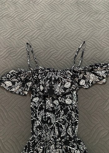 Bohem Desenli Kadın Tulum - Görsel 2