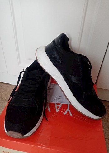 Siyah Bağcıklı Stiletto Topuk Spor Ayakkabı - Görsel 11