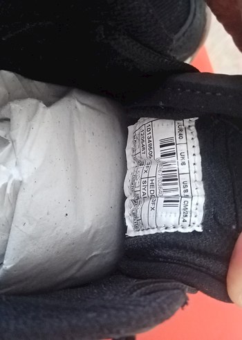 Siyah Bağcıklı Stiletto Topuk Spor Ayakkabı - Görsel 6