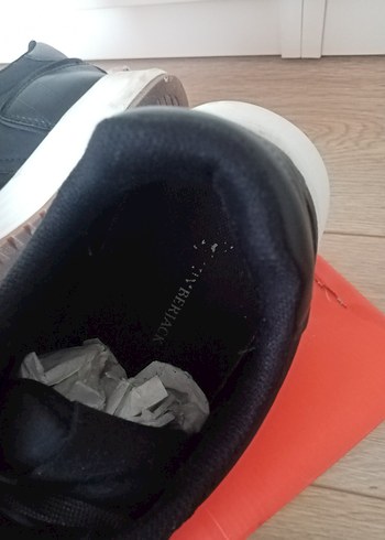 Siyah Bağcıklı Stiletto Topuk Spor Ayakkabı - Görsel 9