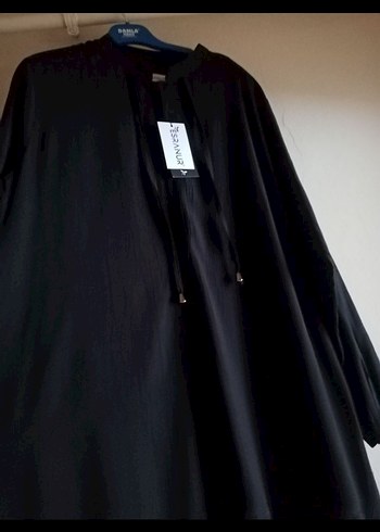 Siyah Salaş Uzun Elbise - Görsel 3