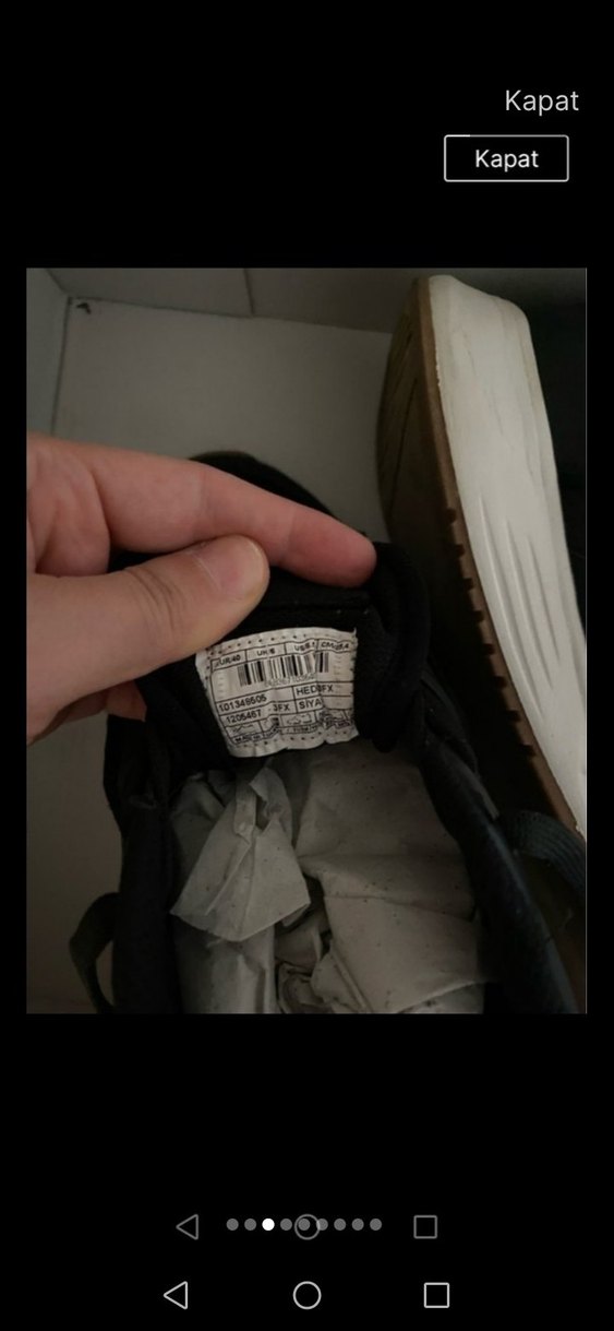 Siyah Yılan Desenli Platform Topuklu Bağcıklı Spor Ayakkabı - Görsel 4