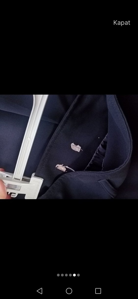 Siyah Midi Kadın Uzun Etek - Görsel 4