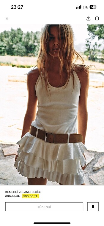 Zara Elbise M beden