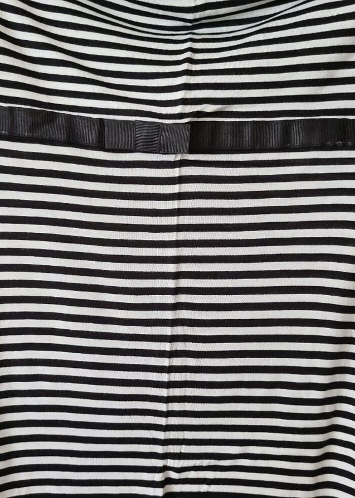 Penye straplez elbise - Görsel 3