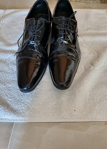 İnci siyah erkek kundura - Görsel 4