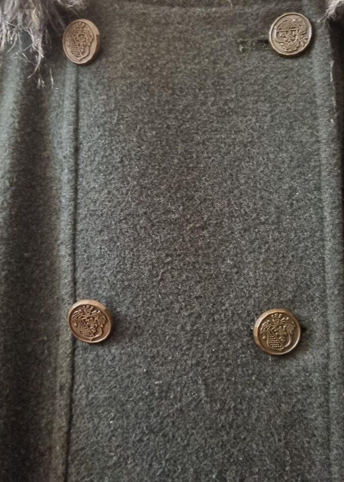 Yünlü kapüşonlu  park bravo marka kaşe kadın kaban - Görsel 4