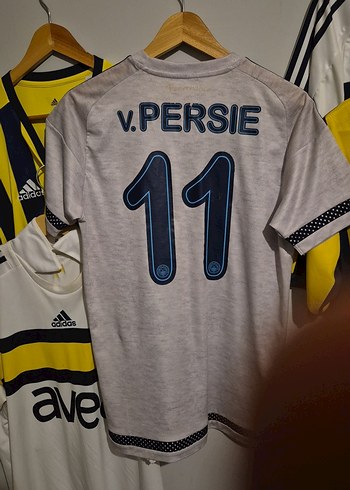Fenerbahçe Van Persie Gri Mavi Efsane Forma - Görsel 2