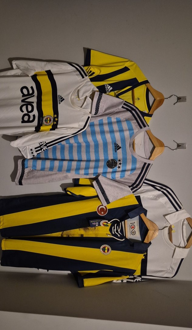 Fenerbahçe Van Persie Gri Mavi Efsane Forma - Görsel 4