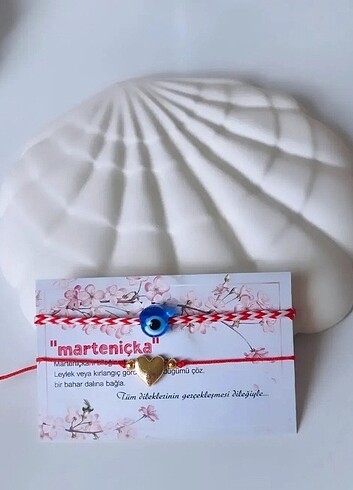 Nazar boncuklu Marteniçka ve Şans Bileklik Seti 