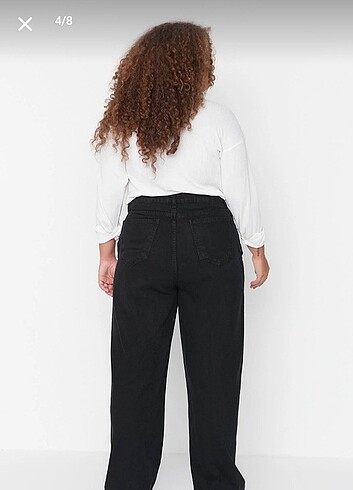 44 Beden siyah Renk İspanyol Paça Antrasit Pantalon