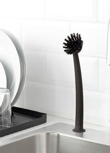 RINNIG (pembe-siyah-yeşil) 29 cm bulaşık fırçası