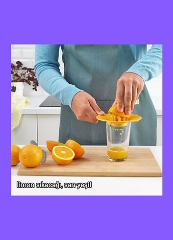 UPPFYLLDlimon sıkacağı, sarı-yeşil, 15 cm