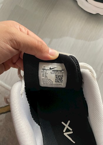 Beyaz Siyah Desenli Yüksek Topuklu Erkek Spor Ayakkabı - Görsel 2