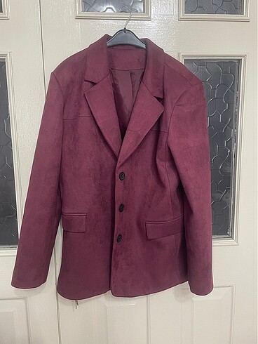 Süet Blazer