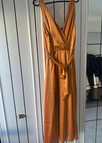 Saten elbise - Görsel 3