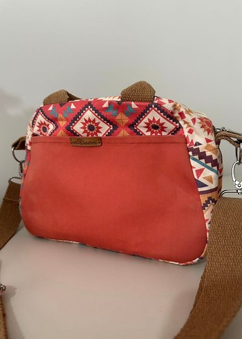 Etnik desenli özel dikim çanta - Görsel 2