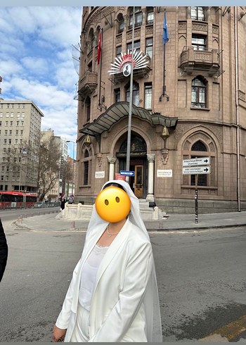 Beyaz takım elbise - Görsel 4