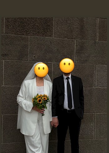 Beyaz takım elbise - Görsel 3