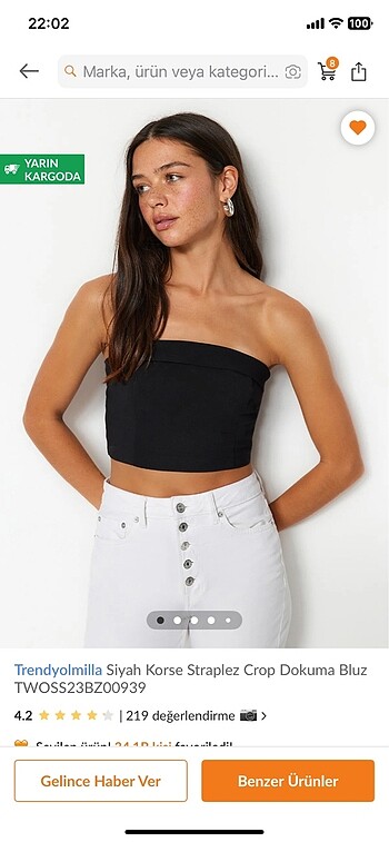 Crop bluz