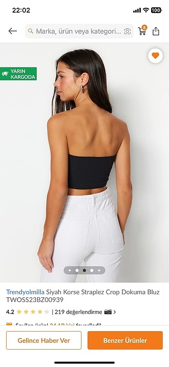 Bershka Crop bluz