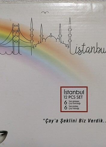 Paşabahçe Çay takımı 