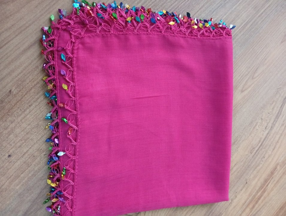 Boncuklu Pembe Kadın yazma - Görsel 4