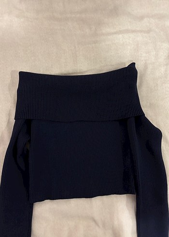 Kadın Lacivert Kazak - Görsel 2