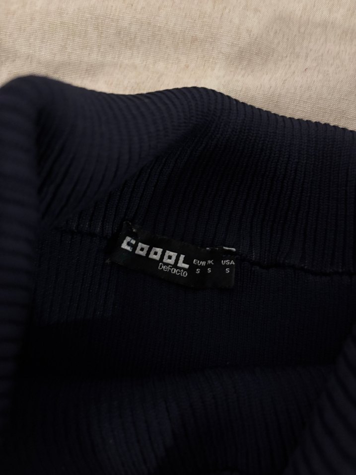 Kadın Lacivert Kazak - Görsel 3