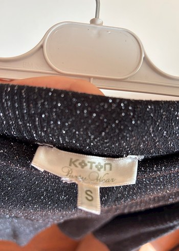 Simli Siyah Etek - Görsel 4