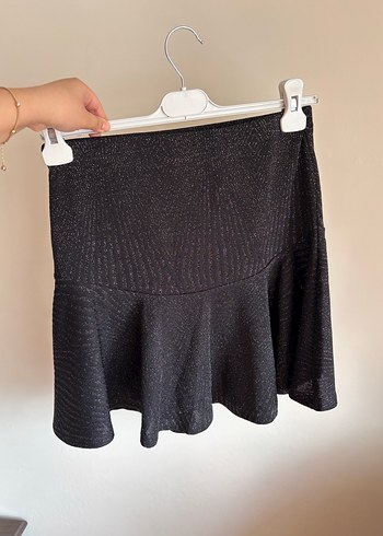 Simli Siyah Etek - Görsel 3