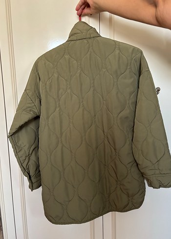 Kadın Yeşil Ceket - Görsel 3